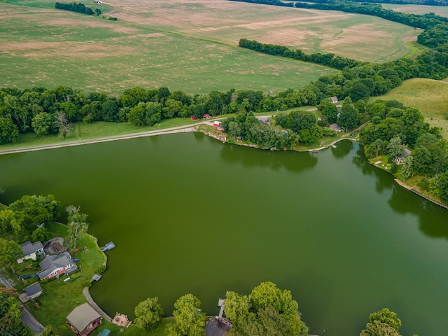 266 Clear Creek Cir, Pulaski, TN 38478 - aerial view of property's location with a large body of water and rural landscape