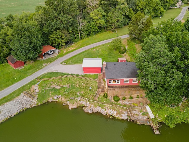 266 Clear Creek Cir, Pulaski, TN 38478 - aerial view of property and surrounding area with a large body of water