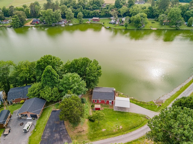 266 Clear Creek Cir, Pulaski, TN 38478 - bird's eye view of a large body of water