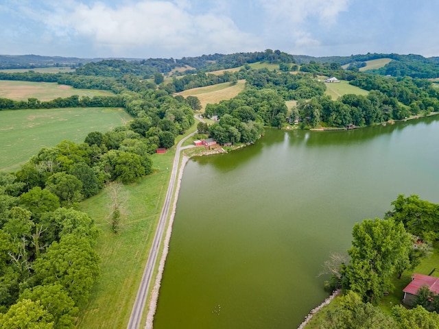 266 Clear Creek Cir, Pulaski, TN 38478 - overview of rural landscape with a large body of water