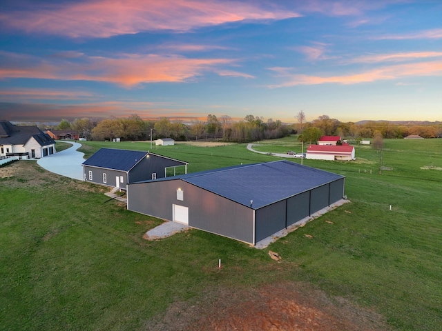 2996 S Rutland Rd, Mount Juliet, TN 37122 - aerial view at dusk
