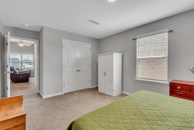 272 Thorpe Dr, Spring Hill, TN 37174 - bedroom with light colored carpet and a closet