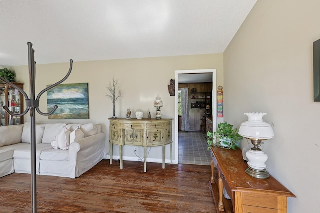 2604 Forest View Dr, Antioch, TN 37013 - living room featuring wood finished floors and baseboards