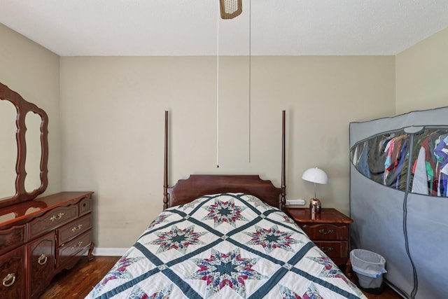 2604 Forest View Dr, Antioch, TN 37013 - bedroom featuring dark wood finished floors and baseboards