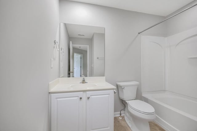 446 Lazy Creek Ln, Nashville, TN 37211 - full bath with vanity, tub / shower combination, and tile patterned flooring