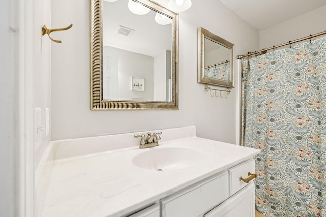 2819 Silver Springs Ct, Murfreesboro, TN 37128 - full bathroom with vanity and a shower with curtain