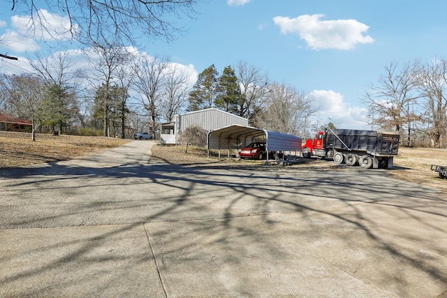 311 Downs Rd, Cumberland City, TN 37050 - view of concrete driveway