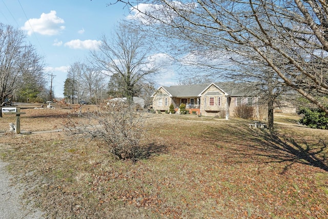 311 Downs Rd, Cumberland City, TN 37050 - view of front of property with brick siding