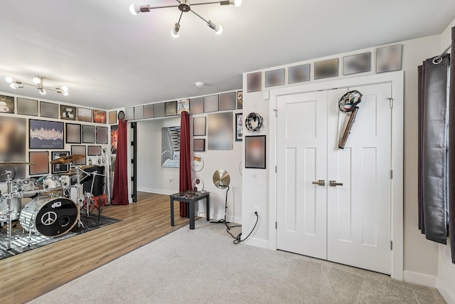 2617 Thornton Grove Blvd, Nashville, TN 37207 - garage featuring baseboards
