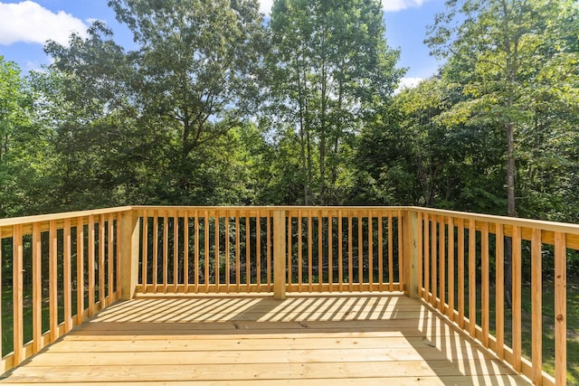 4315 Surji Cir, Centerville, TN 37033 - view of wooden terrace