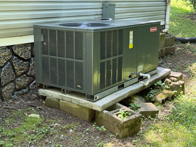 418 W 3rd St, Columbia, TN 38401 - exterior view of a central air condition unit