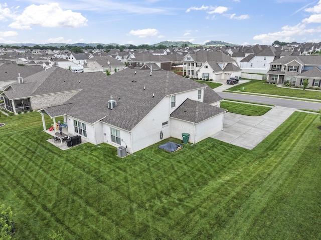 1150 Brixworth Dr, Spring Hill, TN 37174 - aerial perspective of suburban area