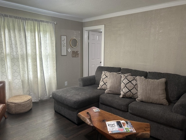 273 E Lake St, Camden, TN 38320 - living area with wood finished floors and ornamental molding