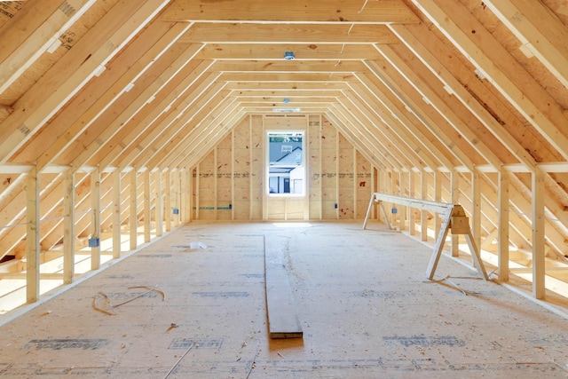 12151 Bull Run, Birchwood, TN 37308 - view of unfinished attic