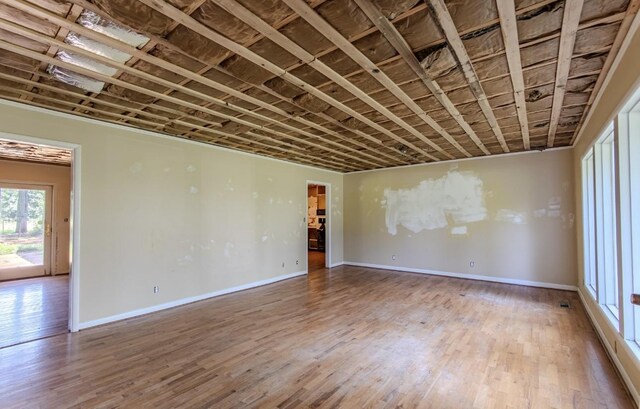867 Lexington Hwy, Loretto, TN 38469 - spare room with wood finished floors and baseboards