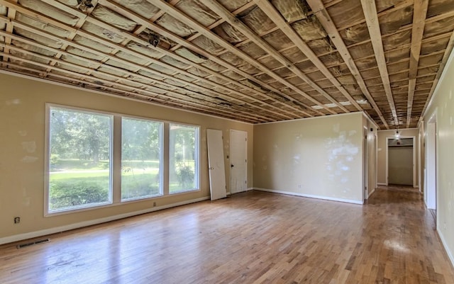 867 Lexington Hwy, Loretto, TN 38469 - spare room with wood finished floors and baseboards