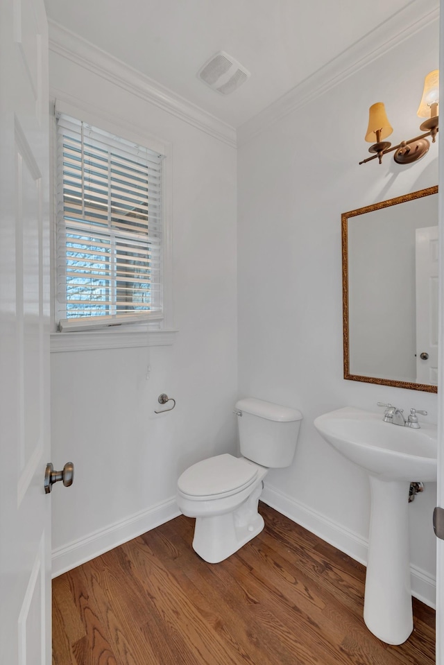 7157 Chessington Dr, Fairview, TN 37062 - bathroom with crown molding and wood finished floors
