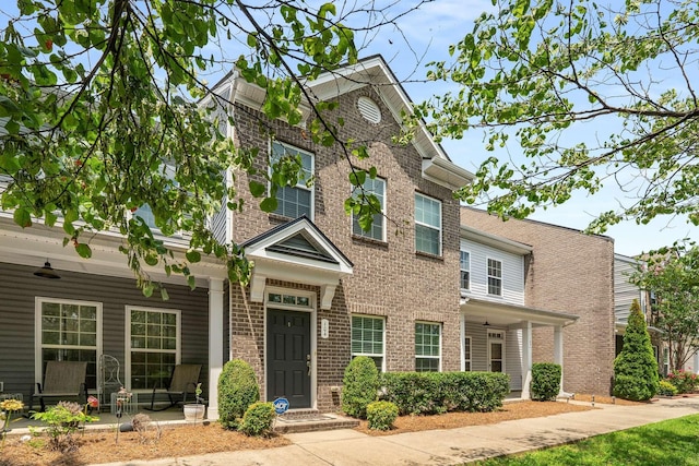 4316 Summercrest Blvd Unit 104, Antioch, TN 37013 - view of front of property with brick siding and covered porch