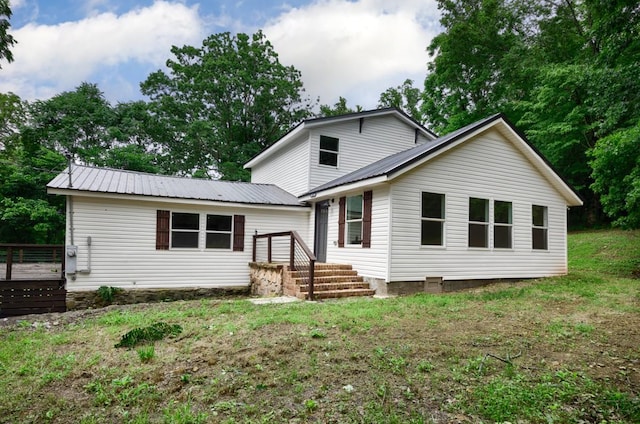 475 Kelly Creek Rd, Ardmore, TN 38449 - view of front of home featuring a metal roof