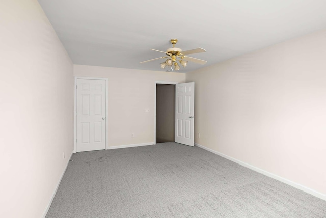 1101 Downs Blvd Unit 112, Franklin, TN 37064 - carpeted empty room with ceiling fan and baseboards