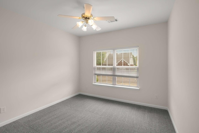 1101 Downs Blvd Unit 112, Franklin, TN 37064 - spare room with carpet flooring and a ceiling fan