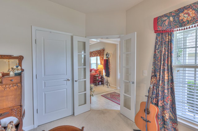 403 Independence St, Mount Juliet, TN 37122 - carpeted bedroom featuring french doors and multiple windows