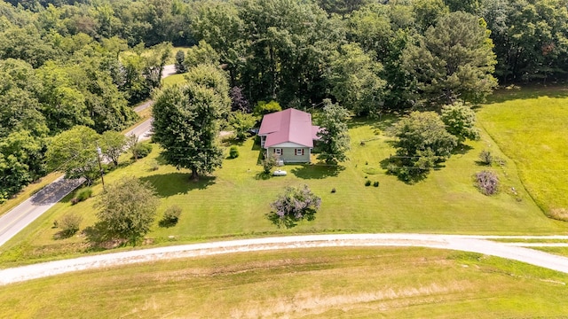 399 Indian Creek Rd, Hohenwald, TN 38462 - view of subject property with a heavily wooded area