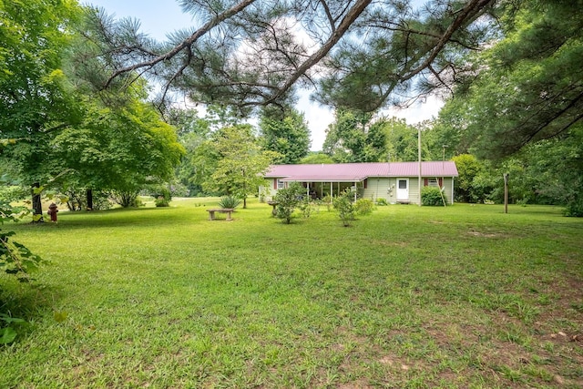 399 Indian Creek Rd, Hohenwald, TN 38462 - view of green lawn