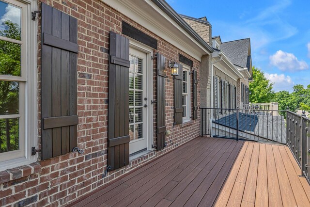 1353 Eliot Rd, Franklin, TN 37064 - view of deck