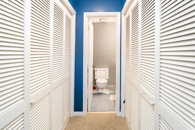 1053 Heritage Dr, Madison, TN 37115 - hall featuring carpet floors and baseboards