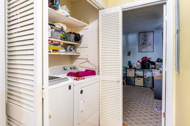 1053 Heritage Dr, Madison, TN 37115 - laundry room with separate washer and dryer