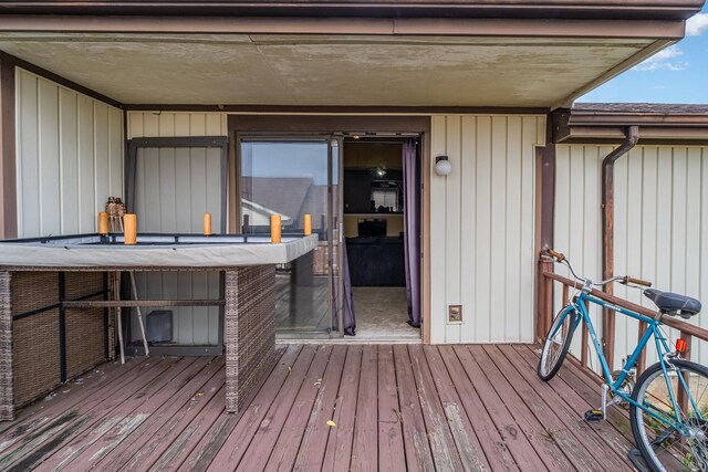 1053 Heritage Dr, Madison, TN 37115 - view of wooden deck