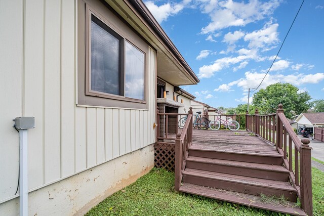 1053 Heritage Dr, Madison, TN 37115 - view of wooden deck