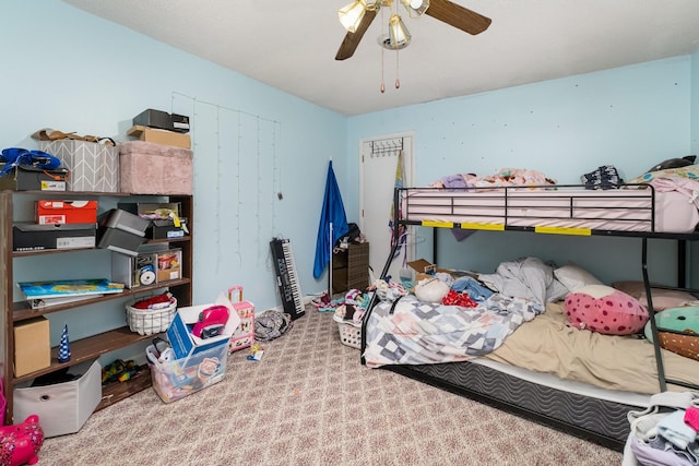 1053 Heritage Dr, Madison, TN 37115 - bedroom featuring carpet floors and ceiling fan
