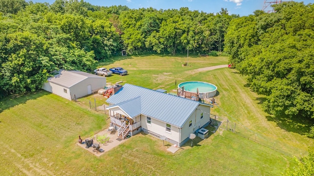6857 Pulltight Hill Rd, College Grove, TN 37046 - view from above of property