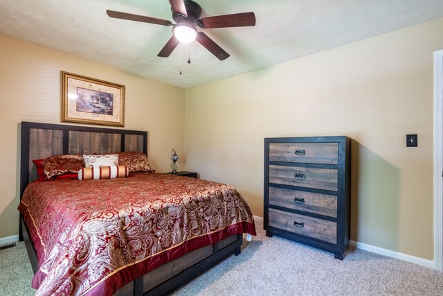 3090 Algee Ln, Milan, TN 38358 - bedroom with carpet flooring and a ceiling fan