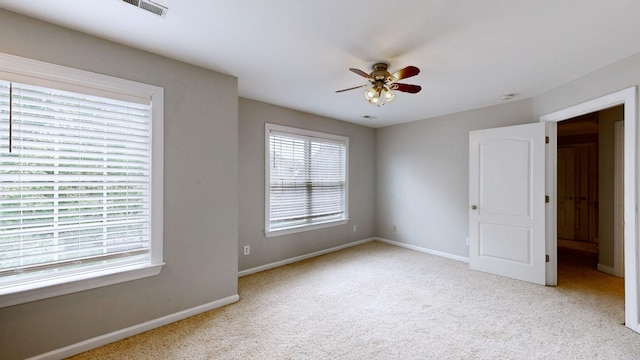 5142 Reagan Dr, Murfreesboro, TN 37129 - carpeted empty room featuring ceiling fan and a smoke detector