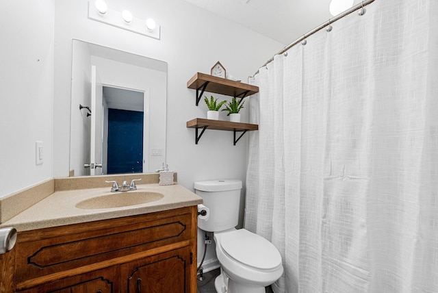 1731 Broadripple Dr, Clarksville, TN 37042 - bathroom featuring vanity and a shower with shower curtain