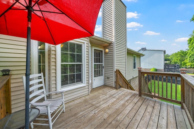 1731 Broadripple Dr, Clarksville, TN 37042 - view of deck