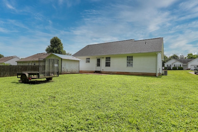 1944 Fieldstone Dr, Columbia, TN 38401 - rear view of property
