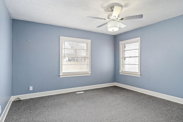 805 N Chancery St, Mcminnville, TN 37110 - carpeted empty room featuring a textured ceiling and ceiling fan