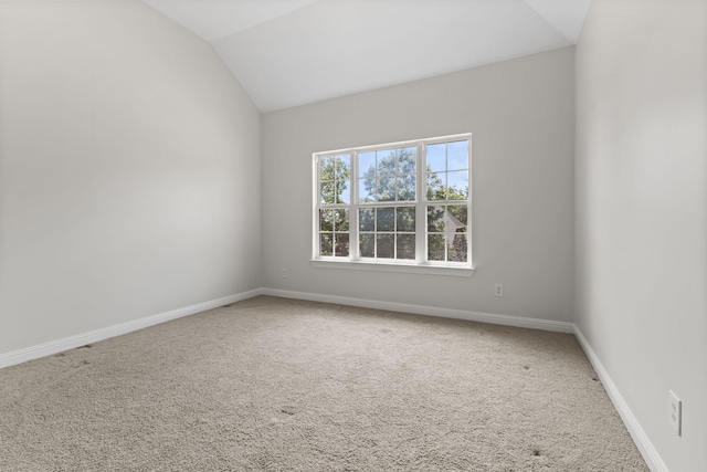 630 Black Horse Pkwy, Franklin, TN 37069 - spare room with vaulted ceiling and carpet
