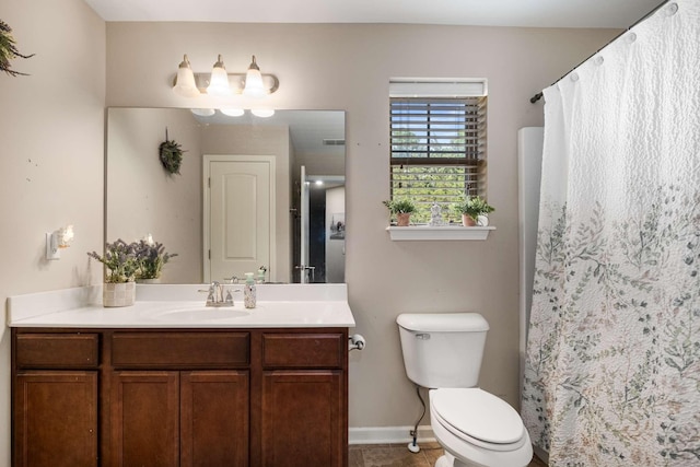 3116 Mapleside Ln, Murfreesboro, TN 37128 - full bathroom featuring vanity and a shower with shower curtain
