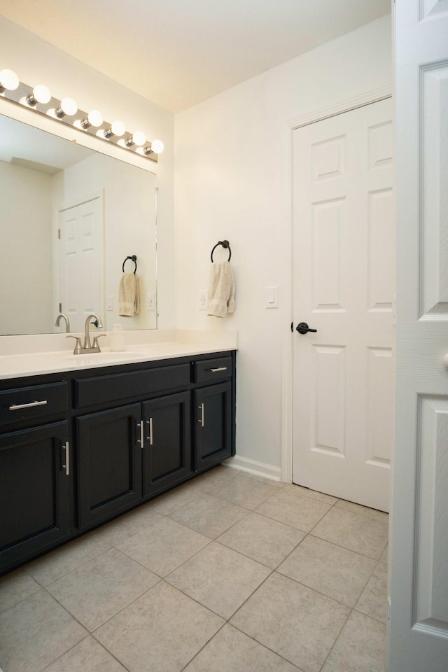 280 Ballygar Ct, Clarksville, TN 37043 - bathroom featuring vanity and tile patterned flooring