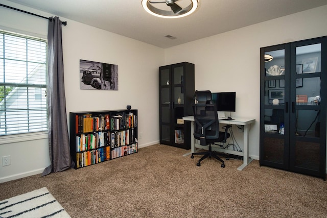 280 Ballygar Ct, Clarksville, TN 37043 - office with carpet and healthy amount of natural light