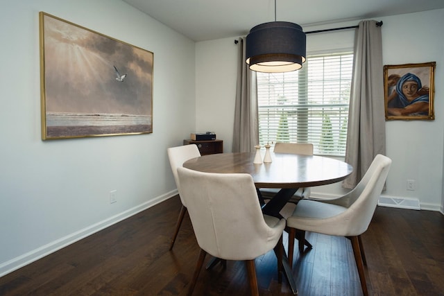 280 Ballygar Ct, Clarksville, TN 37043 - dining space with dark wood-style floors
