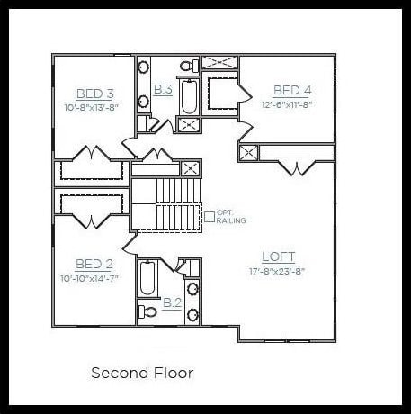 7507 Old Nashville Rd S, Fairview, TN 37062 - view of home floor plan