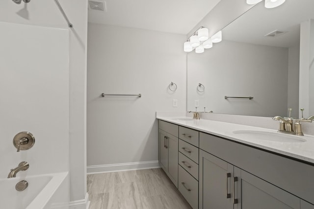 7507 Old Nashville Rd S, Fairview, TN 37062 - full bath with double vanity and shower / bathtub combination