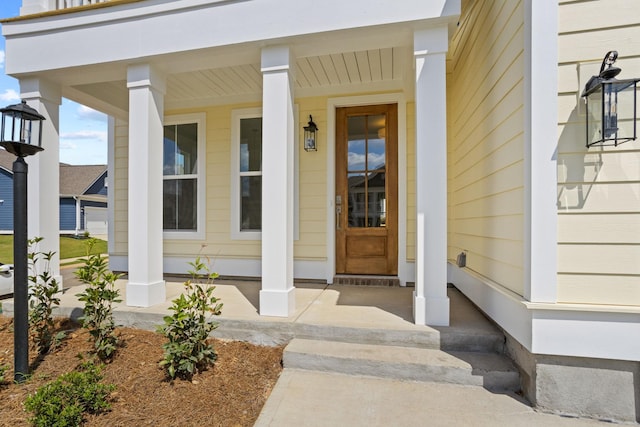 7507 Old Nashville Rd S, Fairview, TN 37062 - view of exterior entry with a porch