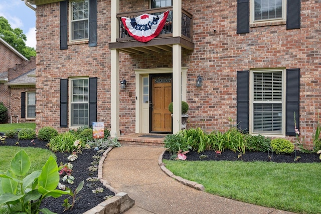 1470 Tyne Blvd, Nashville, TN 37215 - entrance to property featuring brick siding